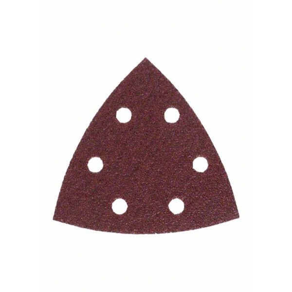 Bosch Accessories Bosch Power Tools 2608621685 brúsny papier pre delta brúsky Zrnitosť 60 (d x š) 93 mm x 93 mm 5 ks; 2608621685