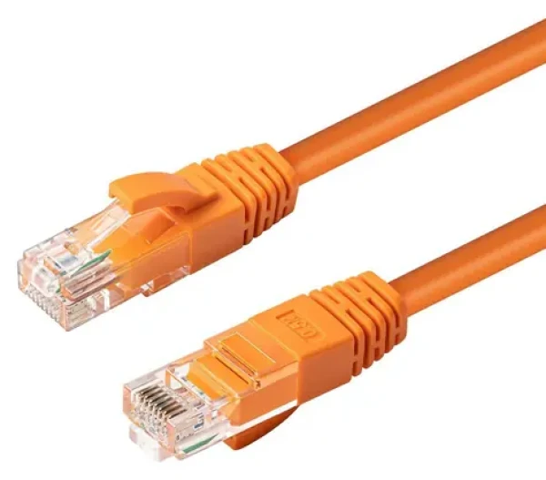 MicroConnect CAT6a U/UTP 5m oranžová / Patch kábel / LSZH (MC-UTP6A05O)