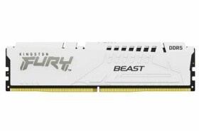 Kingston Fury Beast White 32GB (1x32GB) DDR5 5600MHz / CL40 / DIMM / On-Die ECC / XMP / 1.25V (KF556C40BW-32)