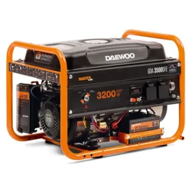 Daewoo GDA3500DFE Benzínová elektrocentrála / 3.2 kW / 2x 230 V / 18 L (GDA3500DFE)