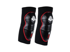 Športové chrániče kolien DBX-EG 0000941372 Čierne s červenou - BUSHIDO M černá s červenou