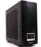 Primecooler MeshCase AS čierna / Počítačová skriňa / LCD / MeshSide / ATX / Bez zdroja (PC-MCAS-LCD)