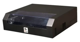 Equip Slim Flex nástenná skriňa 5U čierna / Nástenná skriňa / 500x475 mm / oceľové dvere / nosnosť 30 kg (ESF-05-B)
