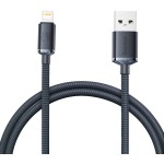 Baseus CAJY000001 Kábel USB-A (M) - Lightning (M) 1.2 m čierna (CAJY000001)