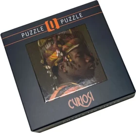 CURIOSI Štvorcové puzzle Q Art: Čierny bašibozuk