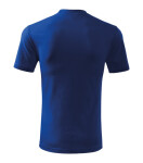 Klasické tričko unisex kráľovská modrá L