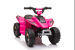 Mamido Mamido Detská elektrická štvorkolka pre najmenších Speed Junior 6V 7Ah ružová