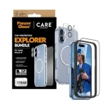 PanzerGlass CARE Flagship Explorer 3v1 púzdro+sklo+šošovky pre iPhone 17 (5715685027376)