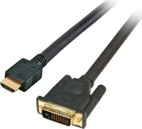 EFB HDMI(A)-DVI-D čierna / Kábel / High Speed / s Ethernetom / Full HD / 2 m (K5432SW.2)