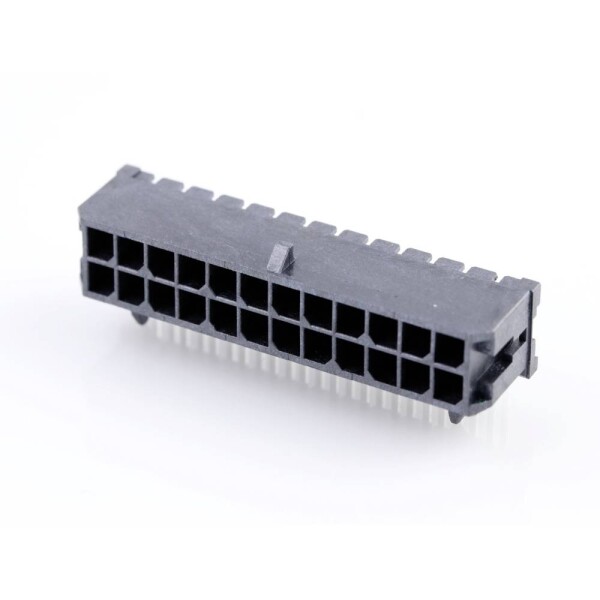 Molex vstavaná pinová lišta (štandardná) Počet pólov 24 Raster (rozteč): 3.00 mm 430452402 1 ks Tray; 430452402