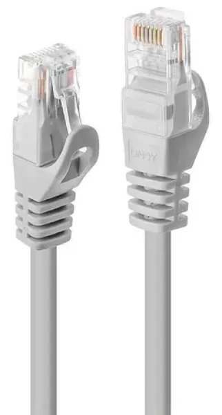 Lindy CAT6 2m šedá / Patch kábel / RJ-45 (48163)