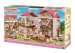 Sylvanian Families: Poschodový dom s červenou strechou a so svetlami