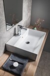 GSI - KUBE X keramické umývadlo 60x47cm, brúsená spodná hrana, biela ExtraGlaze 94319111