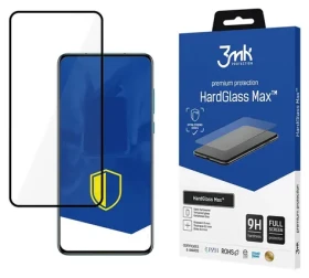 3mk HardGlass MAX pre Huawei P40 Pro+ 5G čierna / Tvrdené sklo
