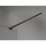 MEXEN/S - Kyoto-X Sprchová zástena WALK-IN 90 x 200, dekor 10 mm, čierna 800-090-101-70-30-X