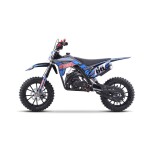 Mamido Detská benzínová motorka RamiGO TIGER 49CC modrá