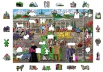 Wooden City Drevené puzzle Parížske námestie v Berlíne 2v1