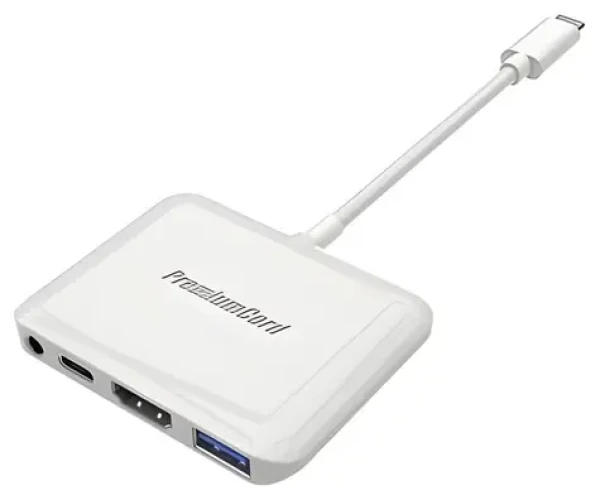 PremiumCord Redukcia USB-C na HDMI 2.0 + USB 3.0 + Audio + PD / Redukcia / pre iPad Pro (8592220019549)