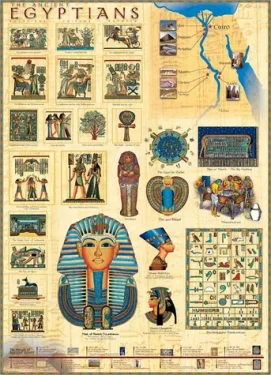EUROGRAPHICS Puzzle Starí Egypťania