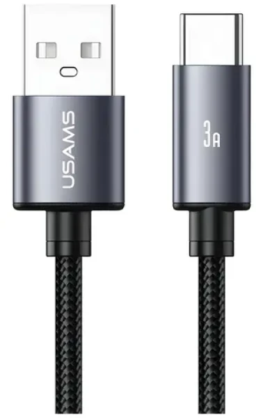 USAMS U91 Tarnish / Dátový kábel / USB-C - USB-A / 1m / 18W (SJ767USB01)