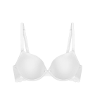 Triumph - Lovely Micro Push-up: Tvarovací komfort s čipkovaným lemovaním Triumph WHITE 75A