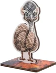 CRYSTAL ART Diamantové maľovanie Na zemi: Emu