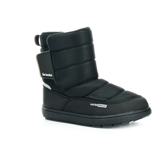 Be Lenka Ailo Black detské barefoot snehule 22 EUR