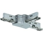 Paulmann Light&Easy 97656 vysokonapäť. komponent pre lištové systémy T spojka chróm (matný); 97656