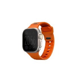 UNIQ Stride FKM remienok pre Apple Watch 49 46 45 44 mm - VOLT ORANGE (oranžová) (8886463688571)