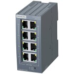 Siemens 6GK5008-0GA10-1AB2 priemyselný ethernetový switch 10 / 100 / 1000 MBit/s; 6GK50080GA101AB2