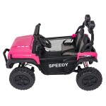 Mamido Detské elektrické autíčko PASSION 4x200W 24V ružové