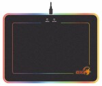 Genius GX GAMING GX-Pad 600H RGB čierna / podložka pod myš / RGB LED / USB / 350 x 250 x 5.5 mm (31250006400)