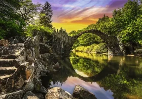 Trefl - Puzzle - Premium PLUS Photo Odyssey: Rakotzov most v Kromlau