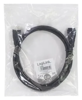LogiLink CH0056 čierna / Predlžovací kábel HDMI / HDMI-A (M) - HDMI-A (F) / 2 m / High Speed / 4K (CH0056)