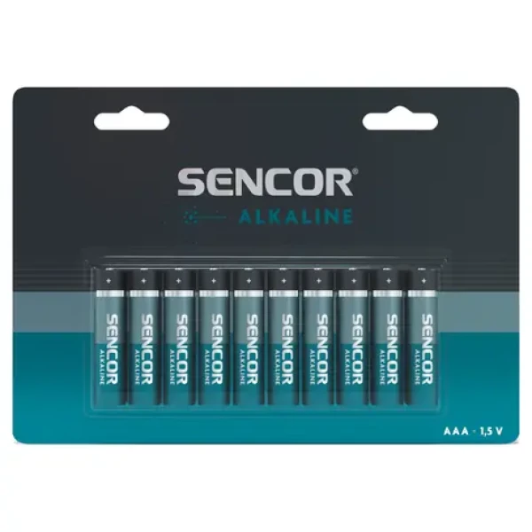 Sencor SBA LR03 4S Alkalická batéria AAA (10ks) (8590669340576)