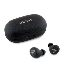 Guess PU Grained ENC TWS Bezdrôtové Slúchadlá Black (57983122337)