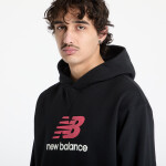Mikina New Balance Athletics French Terry Logo Hoodie Black M
