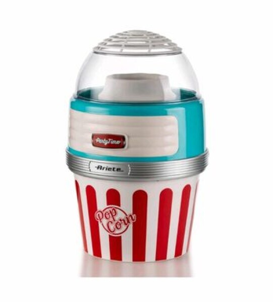 Ariete 2957-01 Party Time modrá / veľký popcornovač / 1100 W / 60 g za 2 min. (8003705119307)