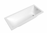 Obdĺžniková vaňa SAT Aurum 160x70 cm akrylát ľavá aj pravá SATVAUR16070 SATVAUR16070