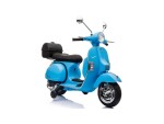 Mamido Detský elektrický skúter Vespa modrá
