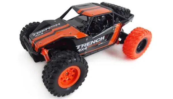 AMEWI Desert Truck Trench čierno-oranžová