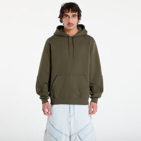Mikina Nike x NOCTA Men's Fleece Hoodie Cargo Khaki/ Team Red L