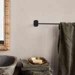 House Doctor Kovový vešiak na uteráky Pati Black