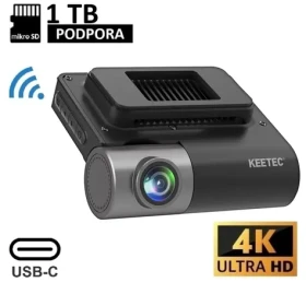 KEETEC DC3000 / Autokamera / 5K / HDR / WiFi / GPS / USB-C / 135 ° (DC3000 5K HDR)