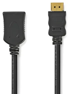 Nedis High Speed HDMI 3 m čierna / Kábel HDMI / 4K 60 Hz / ARC / 10,2 Gbps / Ethernet (CVGL34096BK30)