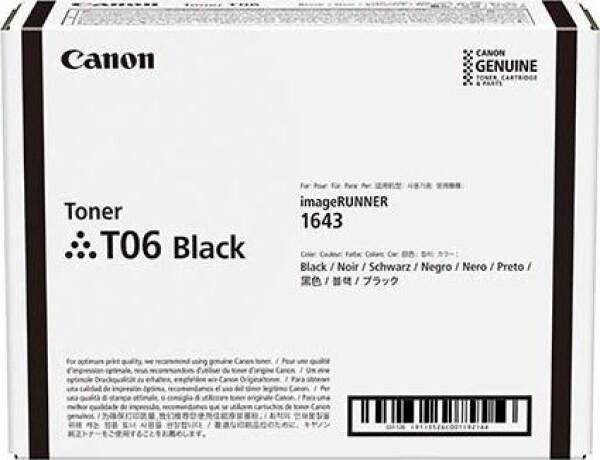 Canon T06 Black Originál (3526C002)