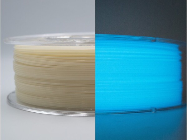Devil Design PLA filament 1,75 mm modrý svietiaci v tme 1 kg