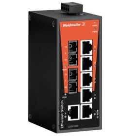 Weidmüller IE-SW-BL08-6TX-2SC priemyselný ethernetový switch; 1240910000