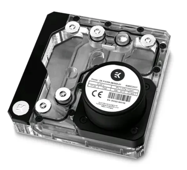 EKWB EK-Quantum Reflection Uni 140 D5 PWM D-RGB - Plexi / Určené pre Lian Li DK-05F amp; DK-04F / Distro plate (3831109827406)