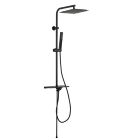 INVENA - Sprchový stĺp SVART BASIC, čierna AU-85-D04-X
